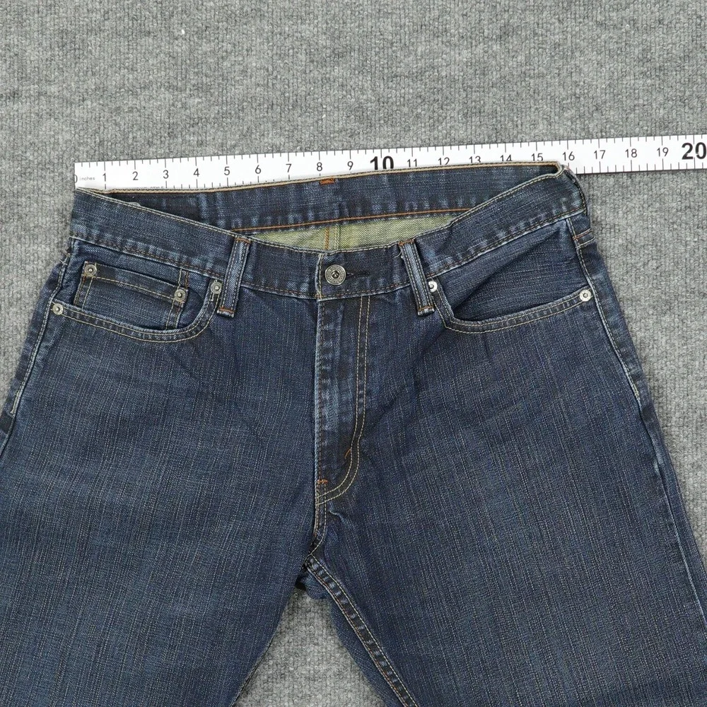 Levis 514 Jeans Men‎ 34x34 Blue Regular Straight Dark Wash
